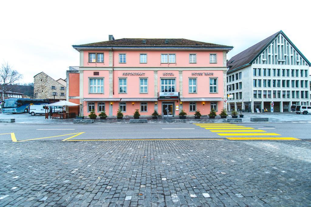 Hotel Rotes Haus Brugg  Exteriör bild
